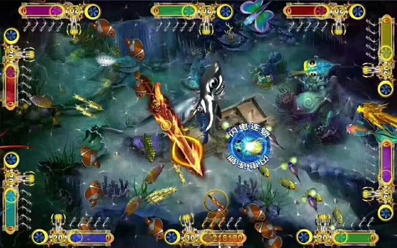 Arcade Fish Shooting Games Kongfu Panda Fishing Catch Game  Software Kits For Gaming Table Machine