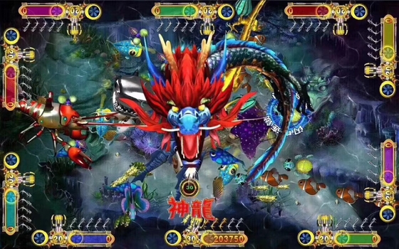 Arcade Fish Shooting Games Kongfu Panda Fishing Catch Game  Software Kits For Gaming Table Machine