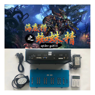 Spider Goblin Fishing Hunter Cheats Coin Pusher  Software Adult Arcade Fish Shooting Game Board Kits