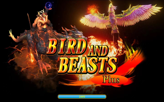 2021 Most Popular Fishing game Bird and Beast Plus   Arcade Fish Shooting Games Machine Software