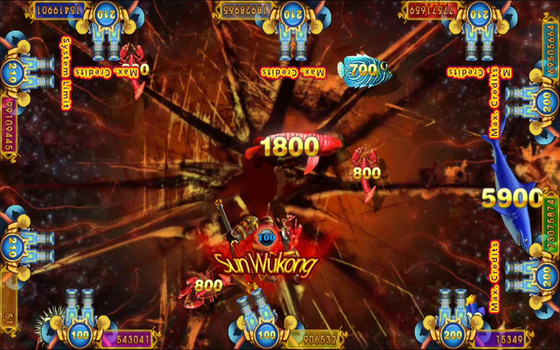 2021 Most Popular Fishing game Bird and Beast Plus   Arcade Fish Shooting Games Machine Software