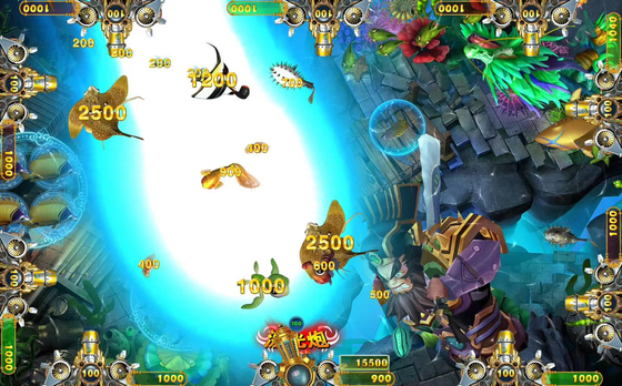 2021 High Profitable Win Money  Fishing Game Chopping Six Will Arcade Fish Shooting Games Board Kits For Sale