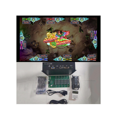 High Quality Customized  Entertainment Upright Fishing Game Dragon VS Phoenix Arcade Shooting Games Board Software