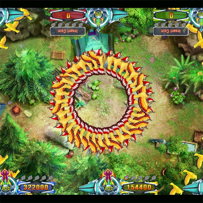 High Quality Customized  Entertainment Upright Fishing Game Dragon VS Phoenix Arcade Shooting Games Board Software