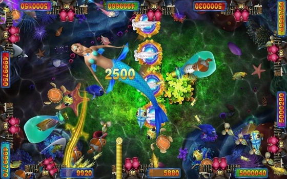 High Quality Fishing Hunter Game Fire Kirin Plus Version Coin Pusher  Arcade Fish Shooting Games Software Board