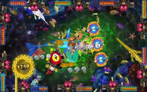 High Quality Fishing Hunter Game Fire Kirin Plus Version Coin Pusher  Arcade Fish Shooting Games Software Board