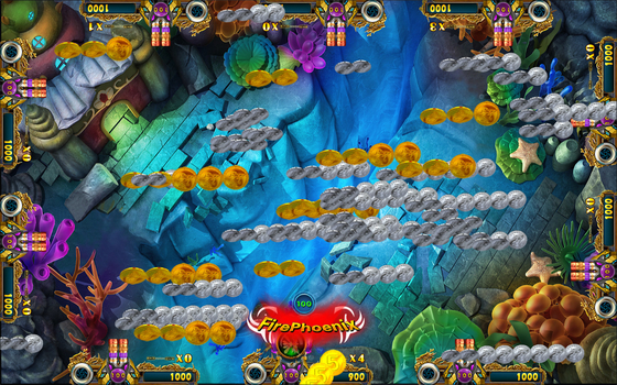 55/86/98 inch Monitor USA  Video Machine Kongfu Warriors Arcade Fish Shooting Hunter Games Board Kits