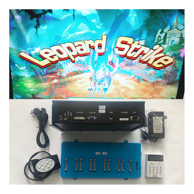  Fishing Game Machine Leopard Strike 3/4/6/8/10 Players Arcade Fish Shooting Games Software Board Kits For Sale