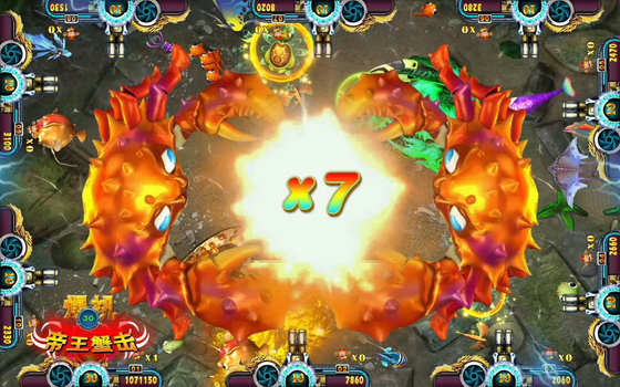 Wholesale Arcade Fish Shooting Games Panda Fishing Game Board Software For   Table Machine