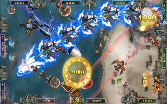 3/4/6/8/10 Players Fishing Game Board Thunder Wings   Machine Fish Shooting Hunter Software Kits
