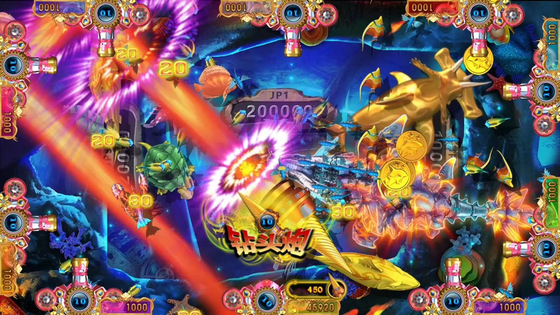Fishing Game Board Unparalleled Jackpot  Phoenix Arcade Fish Shooting Games   Software kits