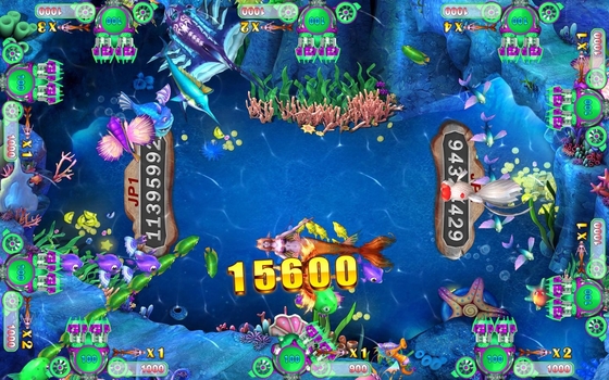 Fishing Master High Quality 3/4/6/8/10 Players  Arcade Fish Shooting Games  Hunter Skilled Game Board Kits