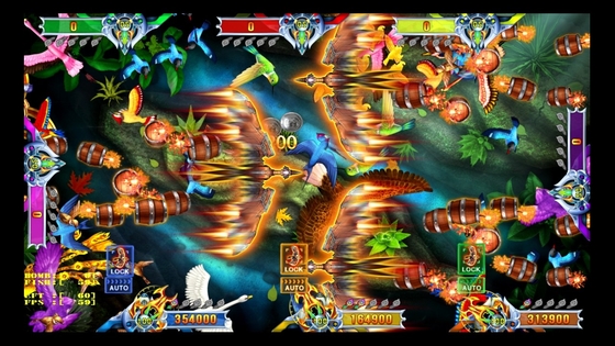 Vgame Flying Tiger Original Factory Arcade Fish Shooting Games Software  Fishing Hunter Game Board Kits For Sale