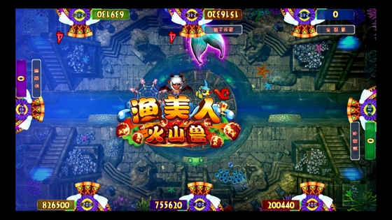 Newest 3/4/6/8/10 Players Fish Games Vgame Fishing Beauty Mother Board  Machine Software Kits For Sale