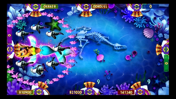 Newest 3/4/6/8/10 Players Fish Games Vgame Fishing Beauty Mother Board  Machine Software Kits For Sale