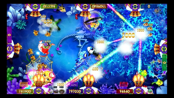 Newest 3/4/6/8/10 Players Fish Games Vgame Fishing Beauty Mother Board  Machine Software Kits For Sale