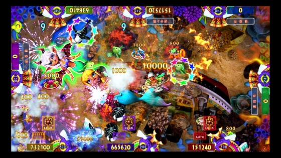 Newest 3/4/6/8/10 Players Fish Games Vgame Fishing Beauty Mother Board  Machine Software Kits For Sale