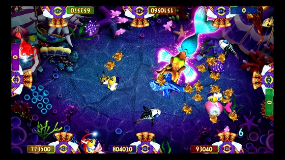 Newest 3/4/6/8/10 Players Fish Games Vgame Fishing Beauty Mother Board  Machine Software Kits For Sale