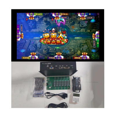 Newest 3/4/6/8/10 Players Fish Games Vgame Fishing Beauty Mother Board  Machine Software Kits For Sale