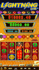 Lightning Link Happy Lantern 1/2 Players Table Slot Game Gambling Arcade Skilled Casino Bingo Gaming Cabinet Machine