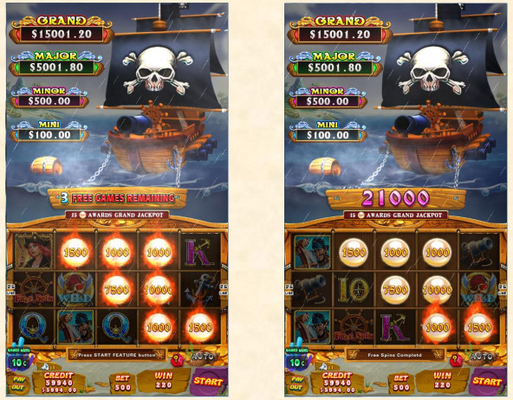 Queen Of Pirate Fire Link Slot Game Skilled Arcade Slot Machines