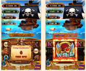 Queen Of Pirate Magical Slot Machine Gambling Arcade Customized Gambling Game Board Kits