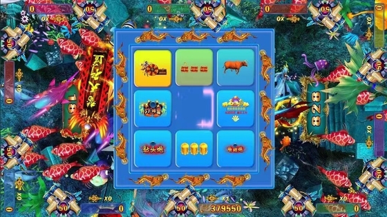 4p   Fish Table Machine 85 Inch Arcade Fish Shooting Games