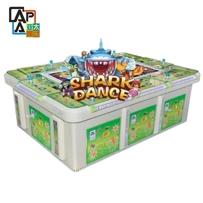 Shark Dance Metal Cabinet Fish Hunter Arcade Machine 500W 3P/4P/6P/8P/10P Gaming Machine