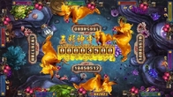 Colorful God OX 8 Players Fish Game Table 250W Casino Game Machine