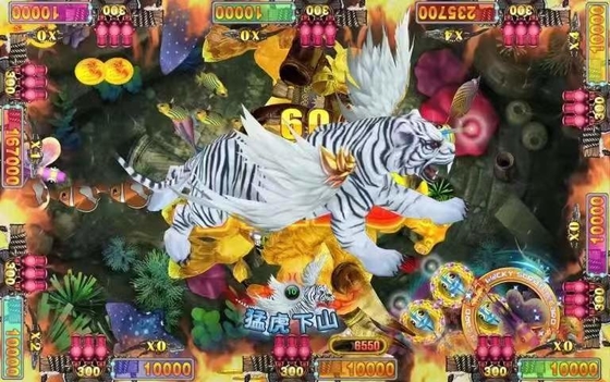 Multiplayer Games Arcade Fish Shooting Games Table God Cow Vs Tiger