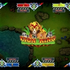Coin Operated Lottery Shooting Game Arcade Machine Lion King