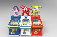 Super Wings Pink Version Children Crazy Racing Coin Game Machine Electronic Games Table For Kids