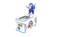 Super Wings Blue Version Wholesales Kids Coin Operated Racing Kiddie Game Machine