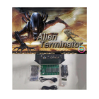 Alien Terminator Coin Operated Arcade Fish Shooting Games Board Kits 6 Players