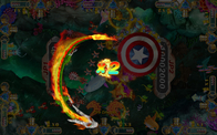 Captain America Plus Video Arcade Fish Shooting Games Board Indoor Entertainment