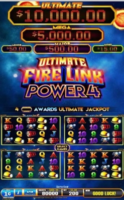 Coin Operated Ultimate Fire Link Slot Machine Board Software Kits