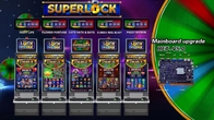 Super Link 5 In 1 Slot Machine Board Acrylic Game Room Arcade 220V