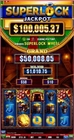 Super Link Vertical Type Slot Game Machine Flower Fortune Skill Game