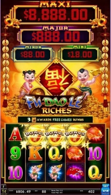 Fu Dao Le slot machine Real Money Roulette  Cabinet Software Kits For Adult