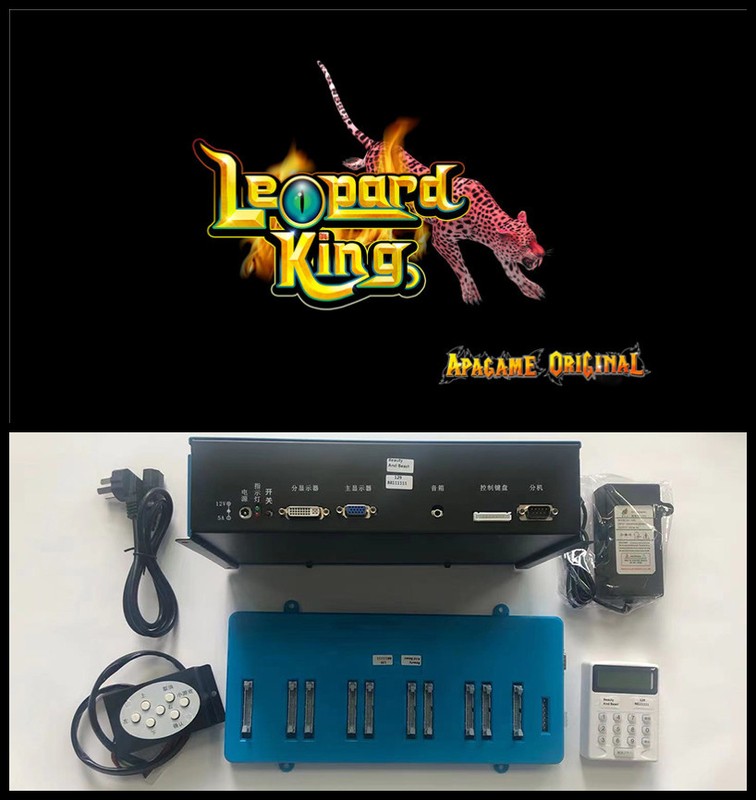 Arcade Screen Coin-operated Leopard King Entertainment Fishing Game Board