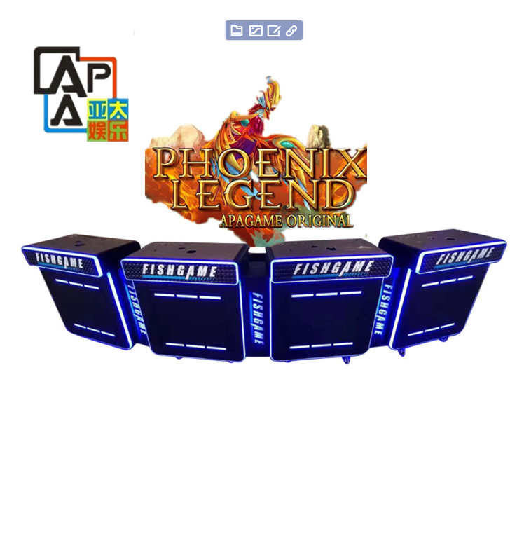 Mechanical Centipede Arcade Skilled Fish Game Machine Phoenix Legend Fishing Hunter  Shooting Fish Game Board