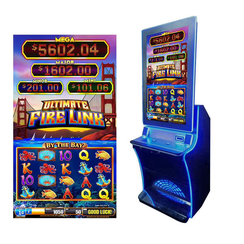 2021 New Mini Game Table Coin-operated Game Machine Fire Link By The Bay Slot Game Gambling Machines