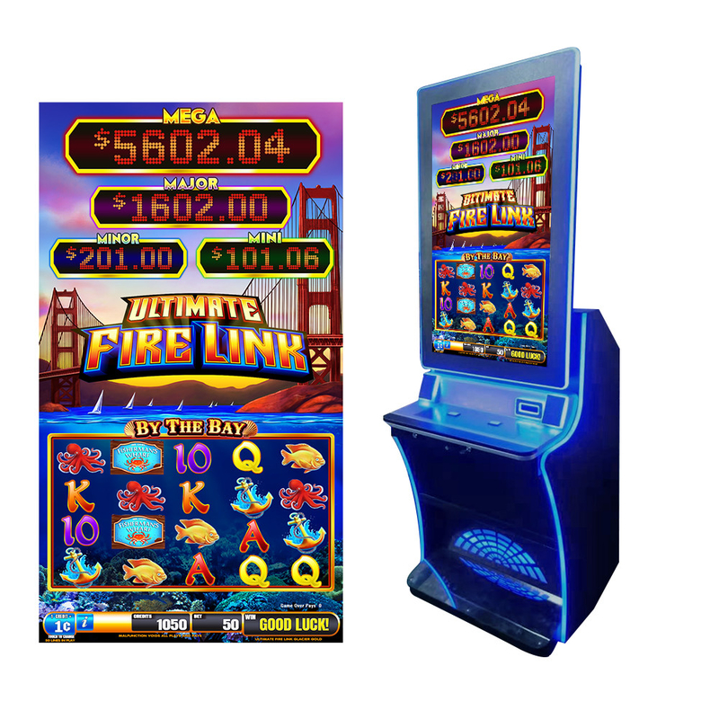 2021 New Mini Game Table Coin-operated Game Machine Fire Link By The Bay Slot Game  Machines
