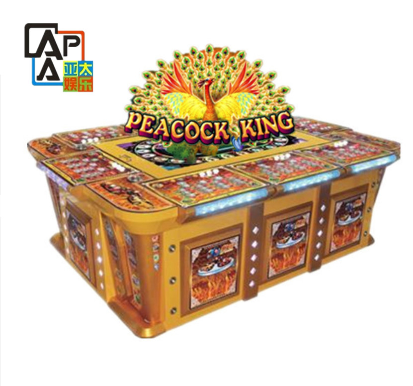 Vgame Fishing Gambling Table Peacock King USA Fish Game Software For Sale