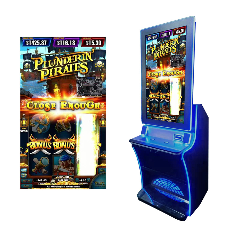 Game king slot machine Fusion 4 Plunderin Pirates 32' Touch Screen Slot Cabinet