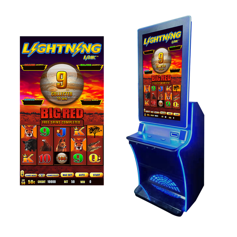 2021 Lightning Link Newest High Profit Customized Slot Game Big Red Casino Table