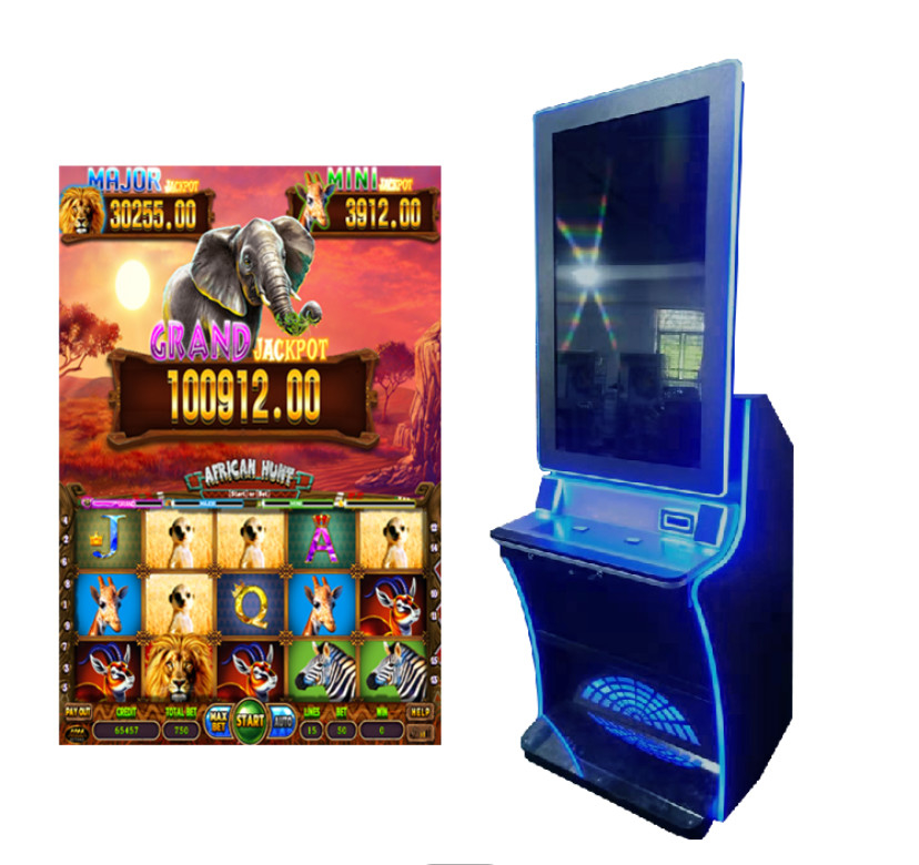 Customized Color Cabinet Slot Game Board Africa Hunt Gaming Software Table Gambling Table Machine