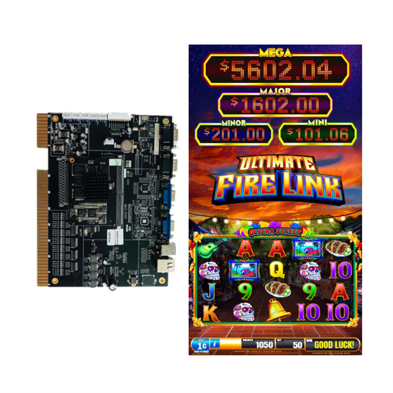 Olvera Street Firelink Slot Game Software Vertical Touch Screen Fire Link Slot Machine Video games Board
