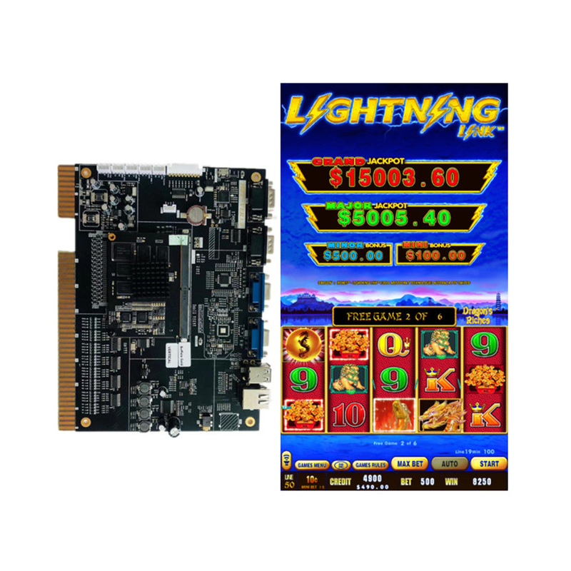 High Profit Lightning Link DRAGON'S RICHES Slot Game Board Vertical Screen Slot Casino Games Software