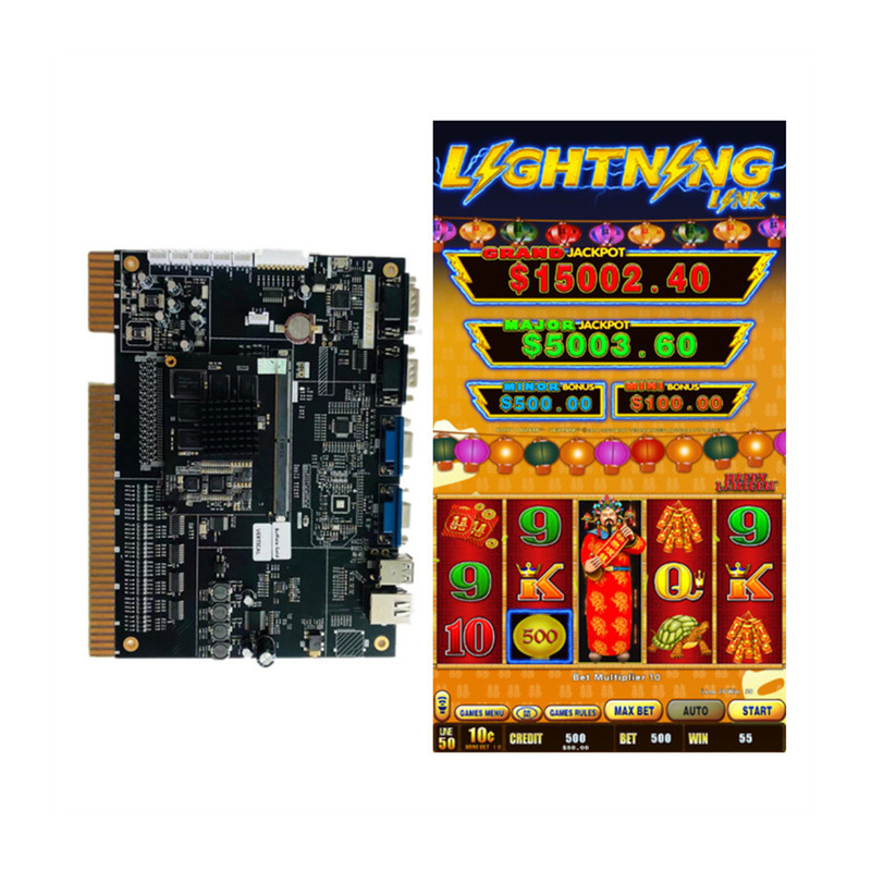 HAPPY LANTERN Coin Arcade Game Machine Motherboard Lightning Link Gambling Game Board For Casino Slot Machine